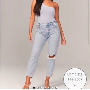 Abercrombie & ditch curve love jean